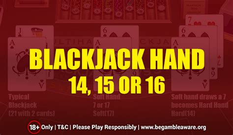 blackjack 14|Blackjack Hand 14, 15 or 16 – Explained.